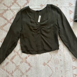 Madewell Blouse Size 0. Never worn, tags on
